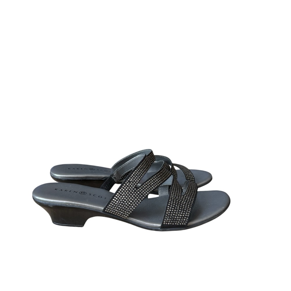 Karen Scott Black Women's‎ Sandals